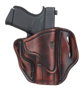 1791 Gunleather BH-2.1 Vintage Right OWB Holster for Glock 17, Shield, XD9