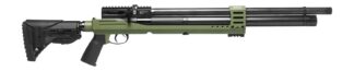 JTS Airacuda PRS Max .22 Cal Pre-Charged Pneumatic Air Rifle 18 in Matte Green/Black 10 Rounds