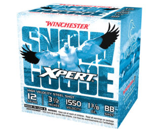 Winchester Xpert Snow Goose 12 Gauge 3.5 in High Velocity BB Shot 25-Round Box