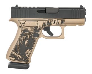 Glock G43X 9mm 3.41 in Barrel 15+1 Double Action Only Serrated Slide