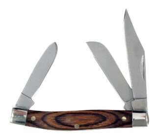 RYNOBLADE KNIVES RUK0071 440A Pakawood Folding Pocket Knife
