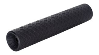 Off Grid Suppressors Scorpius 1" Black Titanium Suppressor, 22 LR/22 Mag/17 HMR/5.7x28, 1/2x28