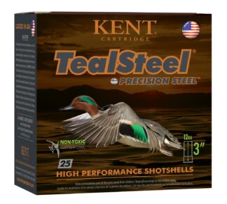 Kent Cartridge 12 Gauge Teal Steel 2.75 in Shot Shells