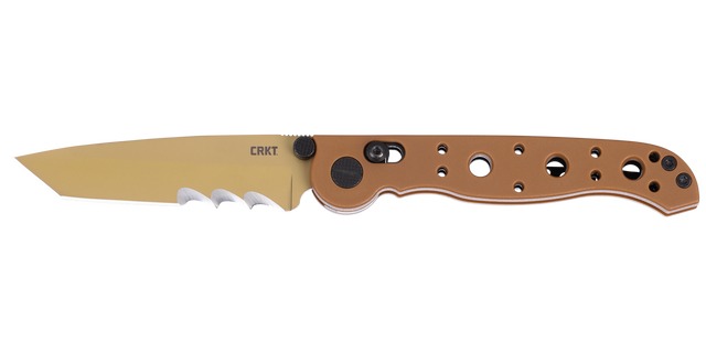 Columbia River M16-10XD Tanto Serrated Tan Pocket Knife