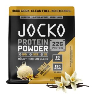 JOCKO FUEL 29115 Vanilla Protein Powder Bag
