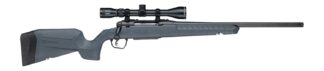 Savage Axis 2 XP 7mm-08 Bolt Action Rifle, 20 in, 4+1, Matte Black/Gray, Threaded Barrel