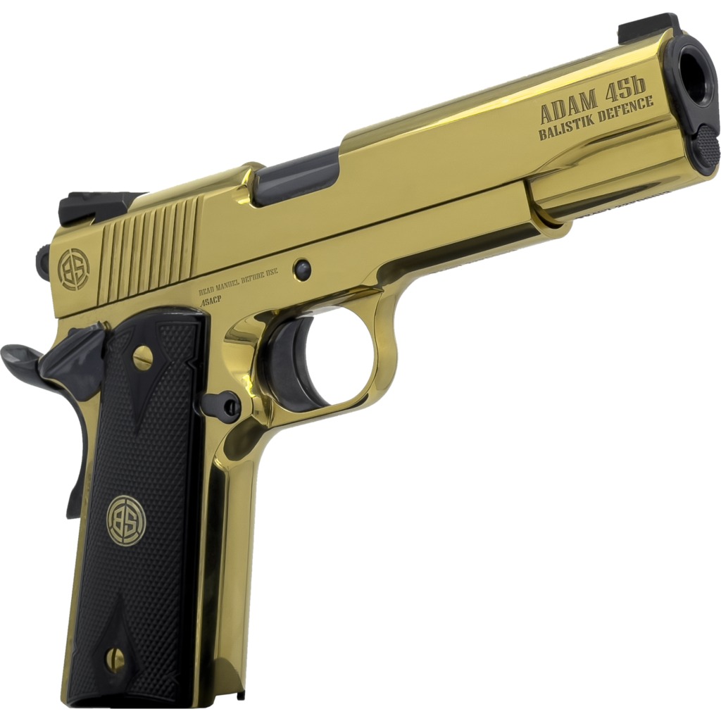 Breda/Dickinson Adam 1911 Golden .45 ACP 5" 8+1 Gold Cerakote/Black