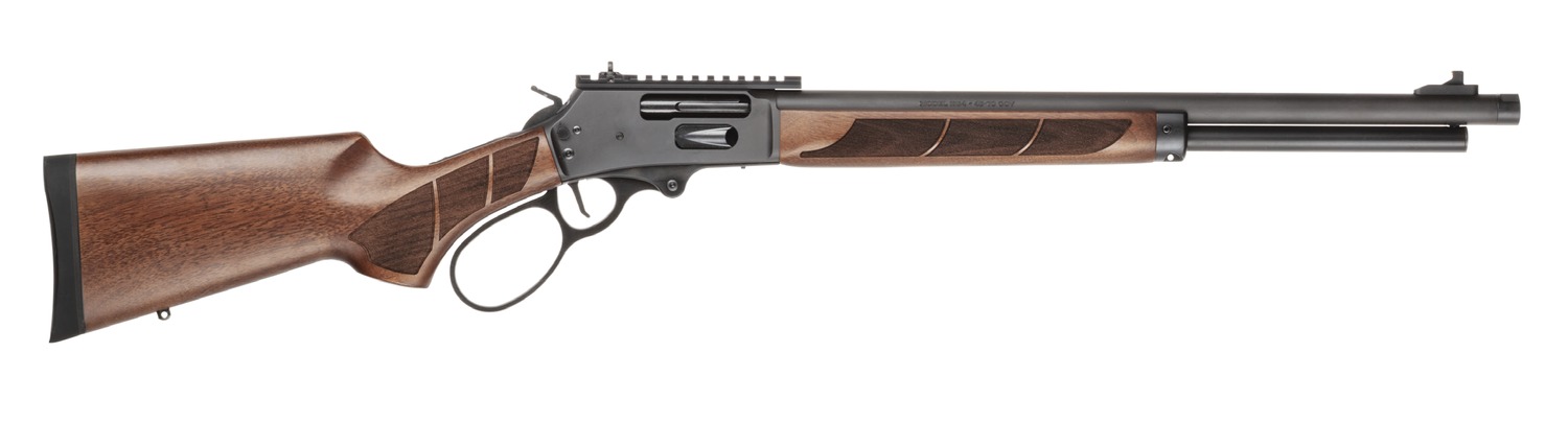 Smith & Wesson Model 1854 20 in Lever Action .45-70, Black Armornite, Walnut, XS Ghost Ring Rear