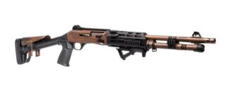 PW ARMS INC Panzer Arms PAM4NCSBRBTMFSS M4 Pro AI 12 Gauge Semi-Auto, 18.5 in Barrel, 5+1 Distressed Copper