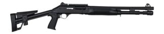 PW ARMS INC Panzer Arms PAM4TSSBSS M4 Semi-Auto 12 Gauge 18.5 in Barrel 5+1 Black