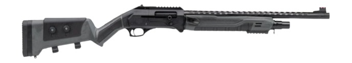 Panzer Arms FS1 Pro Semi-Auto 12 Gauge 20 in Black Shrouded Barrel Gray Cerakote Receiver