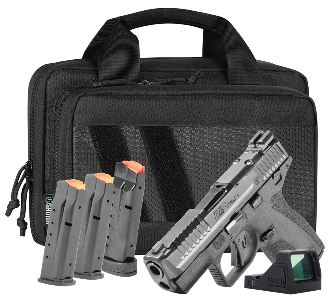 Smith & Wesson M&P 9 Shield X Semi-Auto 9mm, 3.6 in Barrel, Black Armornite