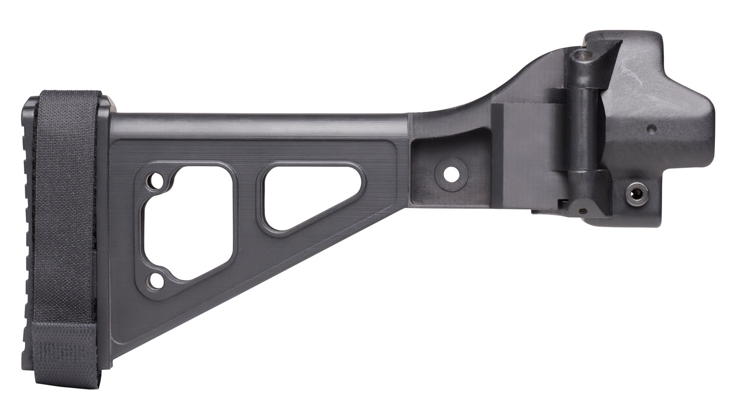 SB Tactical SBT5 HK Brace, Side-Folding, Adjustable Nylon Strap, Black
