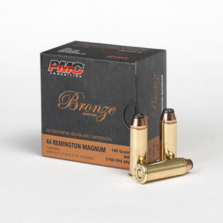 PMC Bronze .44 Magnum 180 Grain JHP 25 Rounds