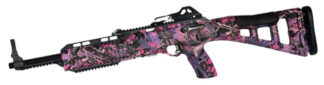 Hi Point Firearms 3895TS PI 380 ACP Semi-Auto Carbine 16.5 in Pink Camo Polymer 10-Round
