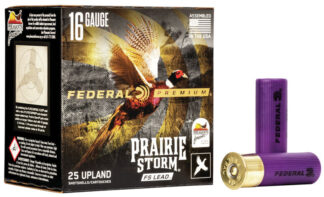 Federal Prairie Storm FS 16 Gauge 2.75 in 1 1/8 oz #4 Shot 25 Rounds