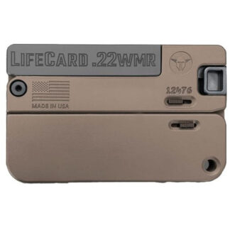Trailblazer Firearms Lifecard LC2-BBN Break Action .22 Magnum, 2.5 in Barrel, Barrett Brown Aluminum