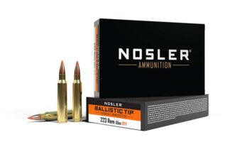 Nosler Ballistic Tip 55 Grain BTSP .223 REM/5.56 NATO 20rd Box