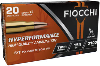 Fiocchi 7mm Mag 154 Grain SST 20-Round