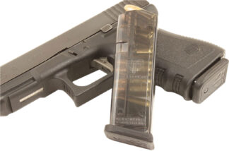 ETS Group GLK1910 9mm 10-Round Glock 19/26 Polymer Magazine (Clear)