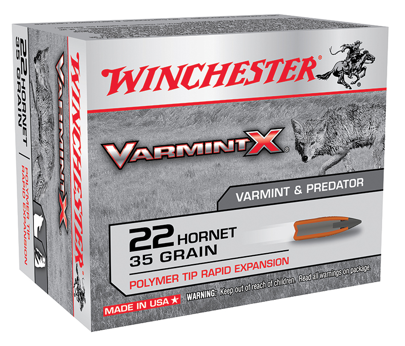 Winchester Varmint X .22 Hornet 35 Grain Polymer Tip (20 Rounds Per Box)