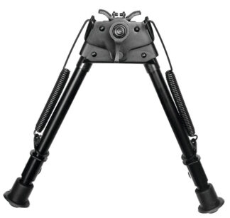 Sport Ridge Heavy Duty Pivoting Bipod, Adjustable 9-13 in, Black
