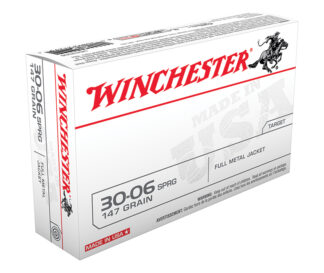 Winchester USA .30-06 Springfield 147 gr Full Metal Jacket, 20 Rounds