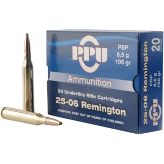 Prvi Partizan .25-06 Remington 100 gr PSP 20 Rounds Per Box