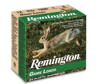 Remington Game Load 12 Gauge 2.75 in 1 oz #6 Shot, 25 Rounds