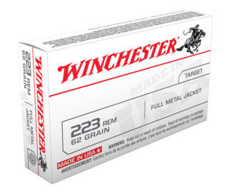 Winchester USA 223 Rem 62 Grain FMJ 20 Rounds