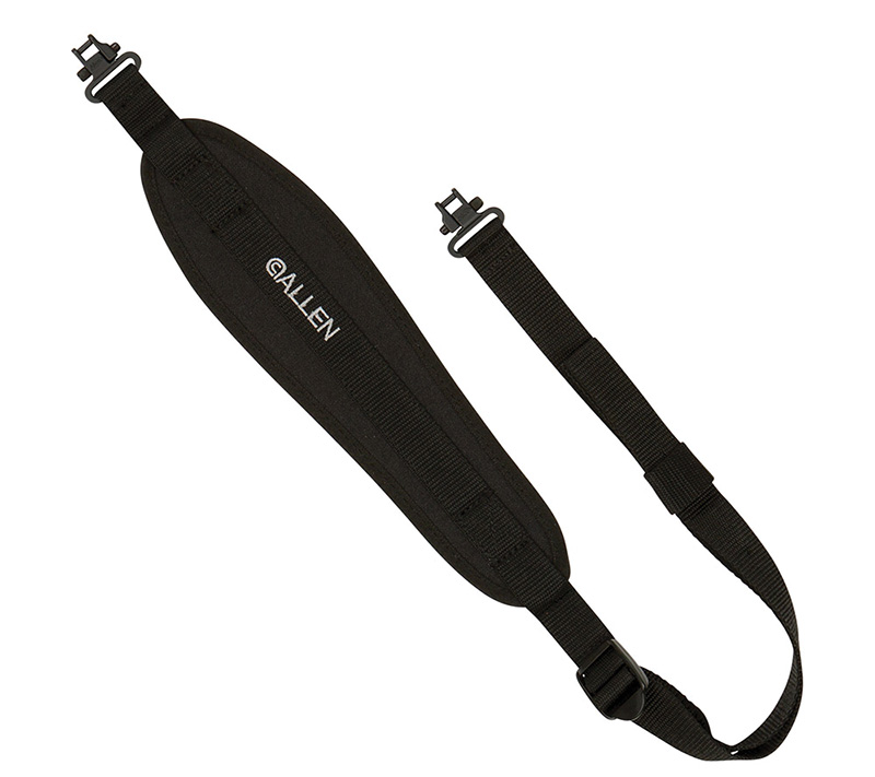 Allen Company Gunnison Neoprene Sling with Swivels Black 20.05 in Length