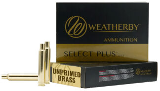 Weatherby 7mm Weatherby Mag Unprimed Rifle Brass, Magnum, 20/Box