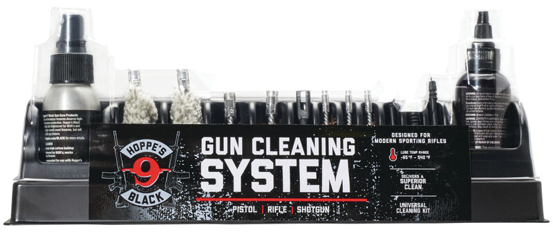 Hoppes Black Complete Universal Cleaning Kit System