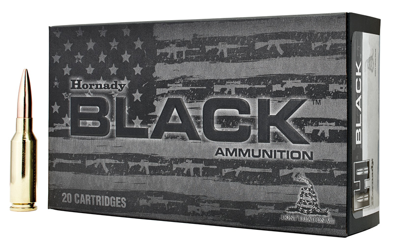 Hornady Black 6mm ARC 105gr BTHP-Match Boat Tail Hollow Point, 20 Rounds Per Box