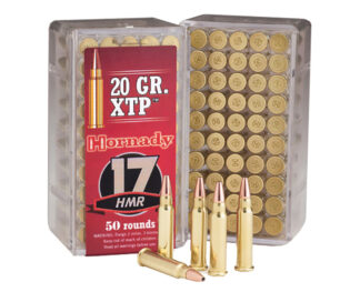 Hornady Varmint Express 17 HMR 20 Grain XTP Ammo, 50 Rounds Per Box
