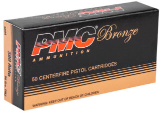 PMC Bronze .380 ACP 90 Grain FMJ 50-Round Box