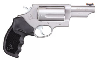 Taurus Judge .45 Long Colt/.410 Double-Action/Single-Action Revolver, 3 in, 5 Rounds, Matte Stainless