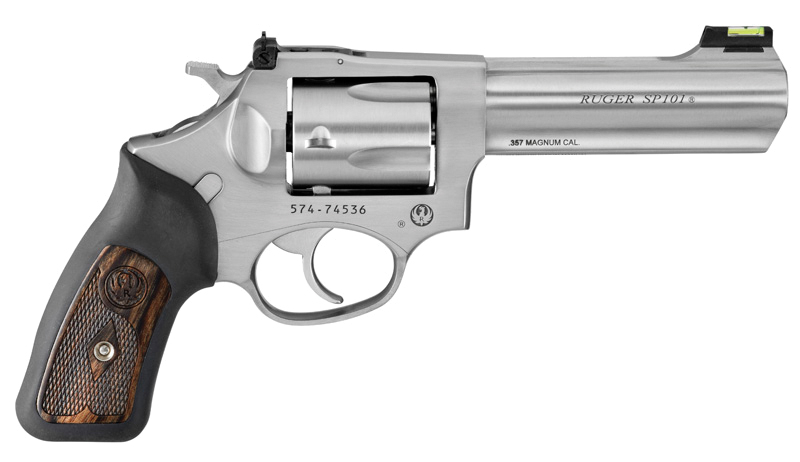 Ruger SP101 .357 Magnum 4.2 in Barrel 5rd Satin Stainless Revolver