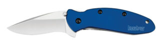 Kershaw Scallion-Navy Blue Folder Knife 2.40 in Blade, 420HC SS