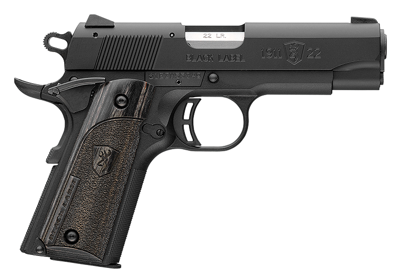 Browning 1911-22 Black Label Compact .22 LR 3.62" 10+1 Black