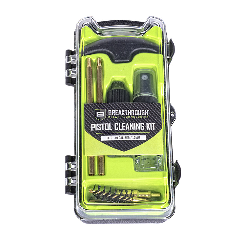 Breakthrough Clean Technologies Vision Series Pistol Cleaning Kit .40 Cal/10mm