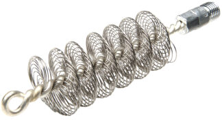 Hoppes 1252 Tornado Brush 35 Cal, #8-32 Thread, Stainless Steel Loops (10 Pack)