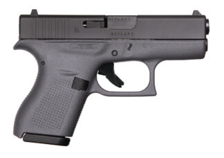 Glock G42 Gray .380 ACP Semi-Auto Pistol 3.25 in Barrel, 6+1 Rounds