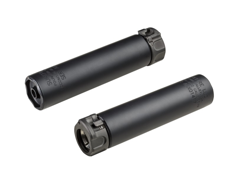 Surefire 2nd Gen SOCOM RC2 5.56mm Suppressor, Black, Fast-Attach