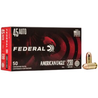 Federal American Eagle .45 ACP 230 gr FMJ 50-Round Box