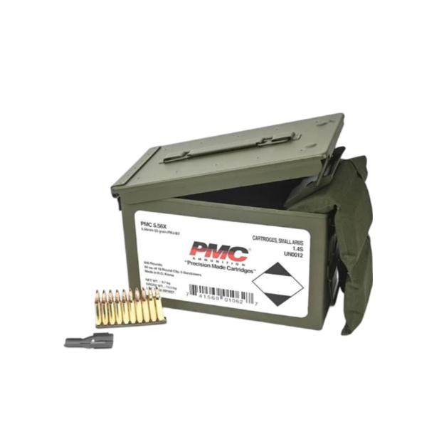 PMC 5.56x45 NATO 55gr FMJ 3120 fps 1680-Round Ammo Can Pack