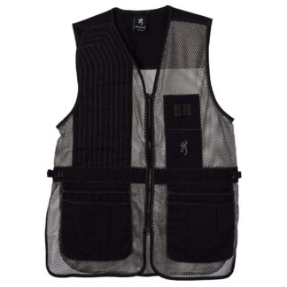 Browning Trapper Creek Mesh Shooting Vest Grey 2XL
