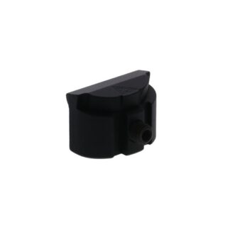 Rival Arms Grip Plug for Glock 19 Gen4, CNC Aluminum, Hard Black Anodized