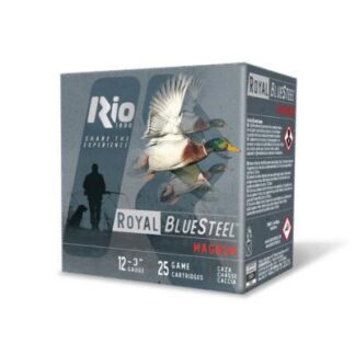 Rio BlueSteel Bismuth Pro Fusion 12 Gauge 3in Magnum 1-1/5oz #4 Shot, 25 Rounds