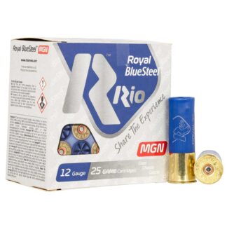 Rio Royal BlueSteel Heavy Magnum 12 Gauge 3 in 1-3/8 oz #1 Shot, 25 Rounds
